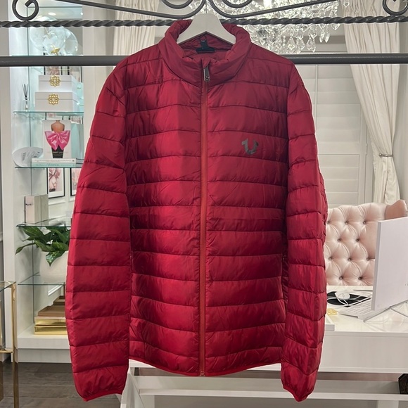 TRUE RELIGION MEN PUFFER JACKET SIZE 2XL  NWT - Picture 4 of 16